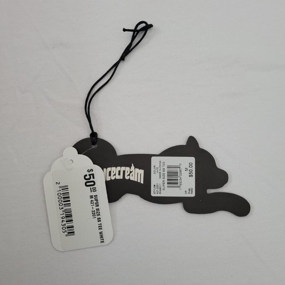 Billionaire Boys Club Ice Cream Super Size Burger Fast Food Tee Shirt - Picture 4 of 4